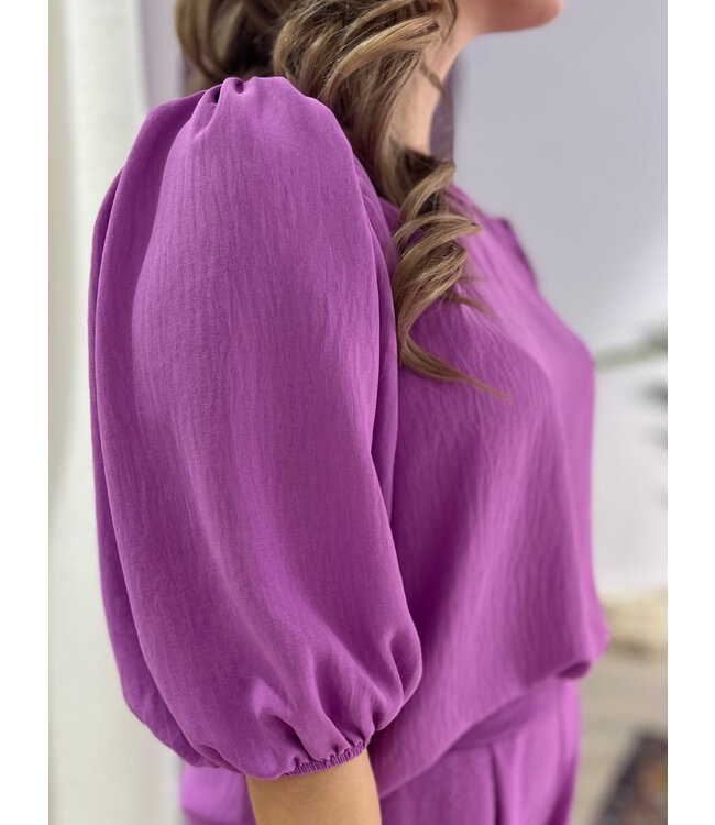 IRIS - Blouse purple