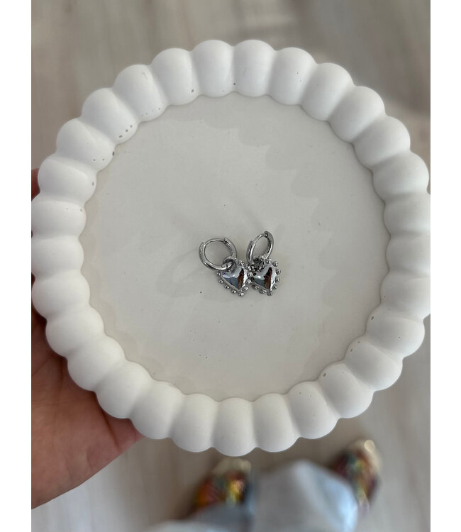 Earring hanger heart