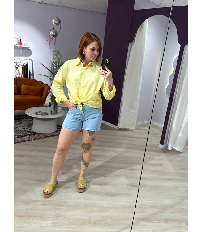 ISABEL - Blouse yellow
