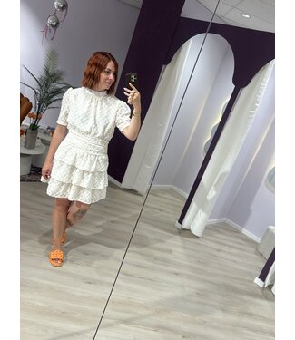 BOBBI - Dress off white