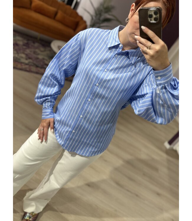 JUNIPER - Blouse blue