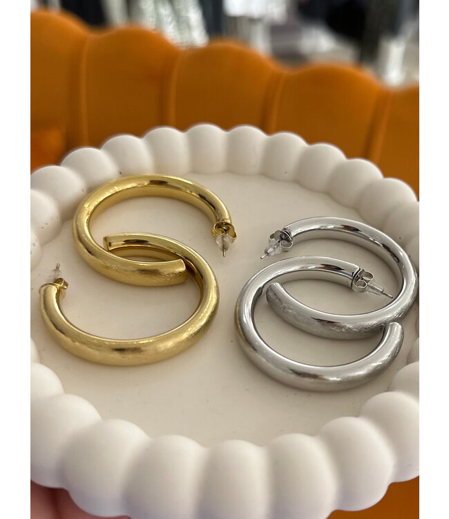 Earring big ring structure