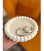 Earring chunky ring