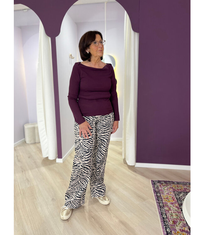 BABS - Longsleeve wine red