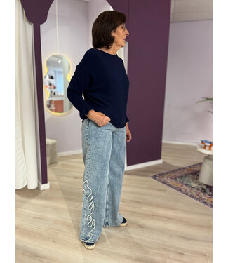 Catwalk Junkie MADDY - Denim wide leg flame