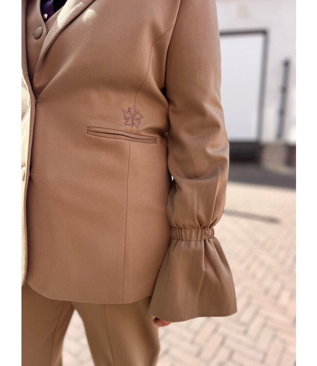 TINA - Blazer camel