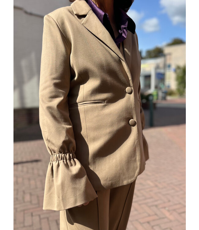 TINA - Blazer camel