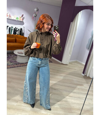 Aikha MAXIME - Blouse brown