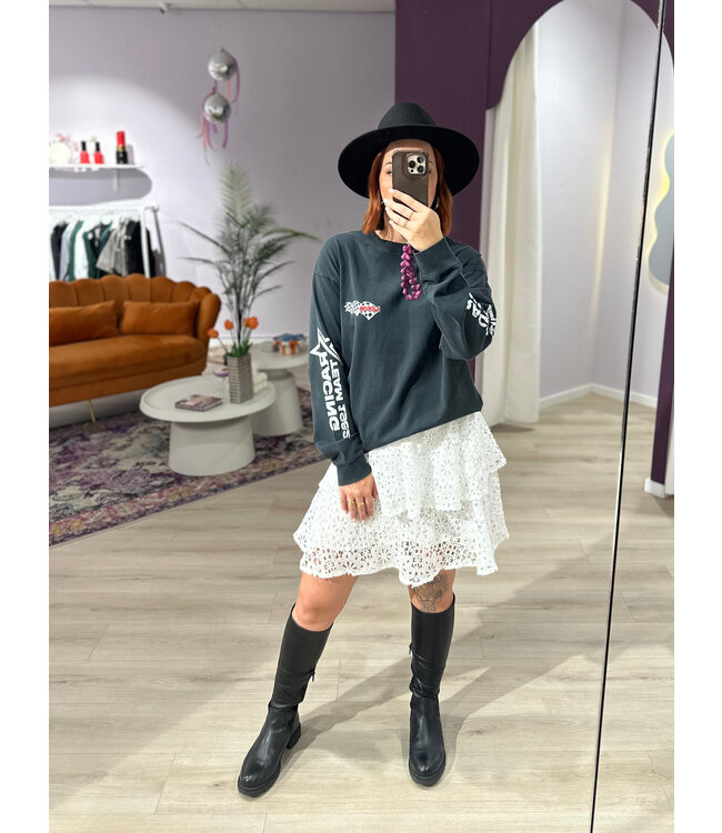 DONNA -  Skirt brodery