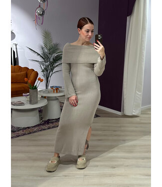 Copperrose GABY - Dress knitted taupe