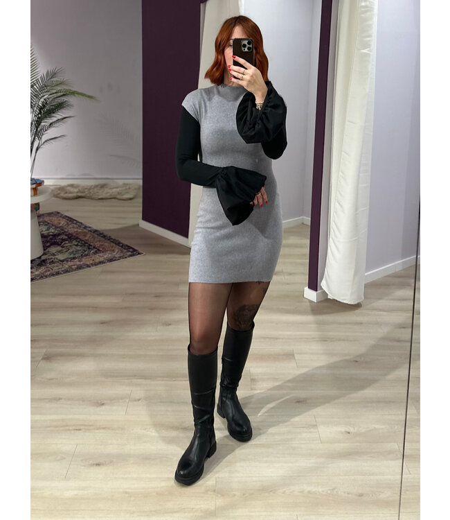 WILLA - Dress grey
