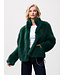LIA - Jacket faux fur forest green