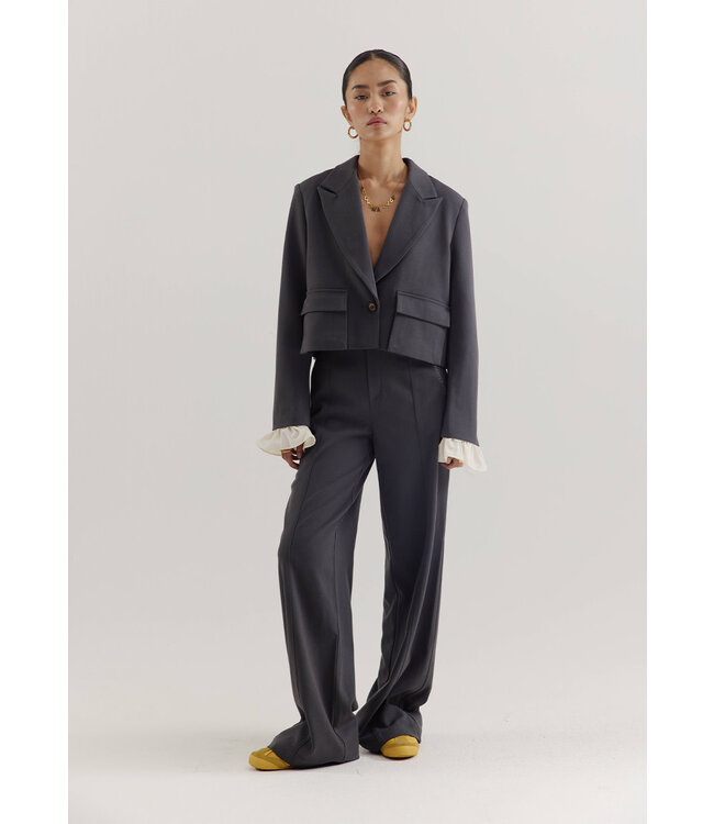 LILIAN - Pants grey