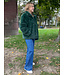 LIA - Jacket faux fur forest green