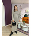 GABY - Dress knitted taupe