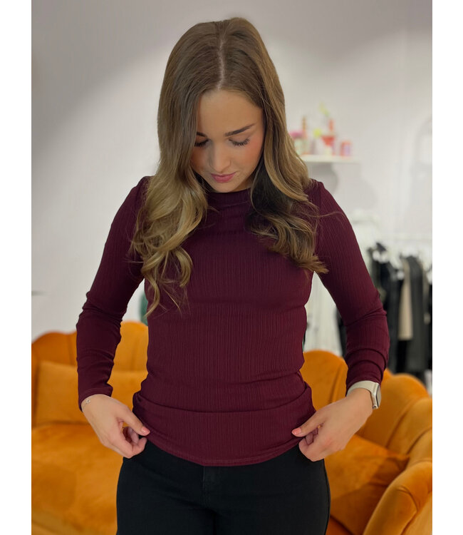 JUUL - Longsleeve bordeaux