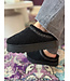 JAZZ - Slippers bouclé black