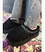 JAZZ - Slippers bouclé black