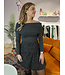 LEXI - Top off shoulder grey