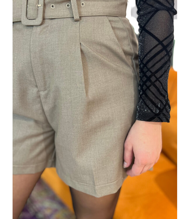 PIPER - Shorts taupe