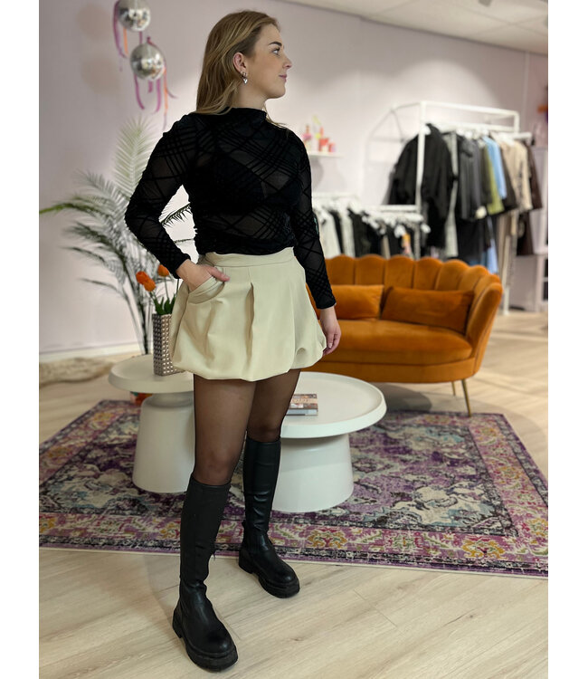 MACY - Skirt beige