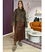 Copperrose SARAH - Skirt satin maroon