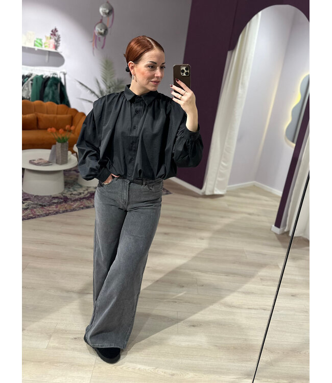 MAXIME - Blouse black