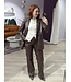 JODY - Pantalon brown