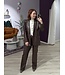 JODY - Pantalon brown
