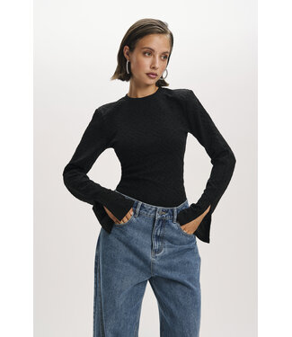 Refined Department DANN - Body black lurex