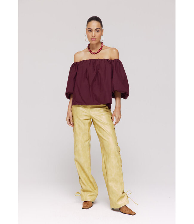 LAUREN - Top bordeaux