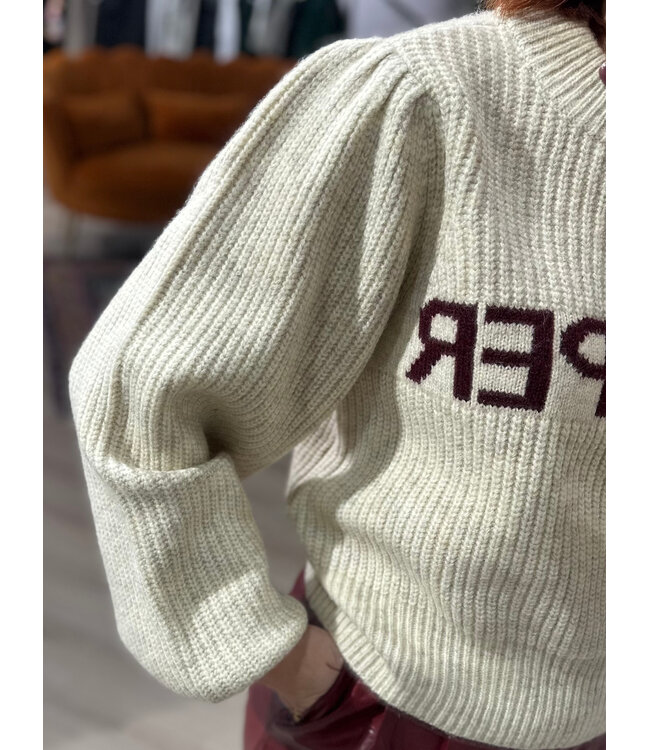 LYSANNE - Sweater ecru
