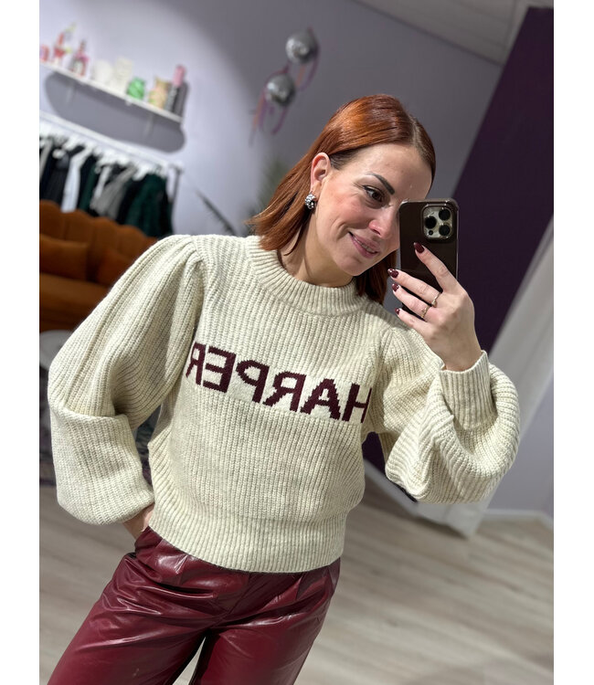 LYSANNE - Sweater ecru