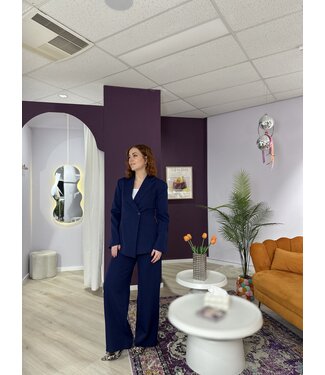 Refined Department KALEA - Pants navy blue