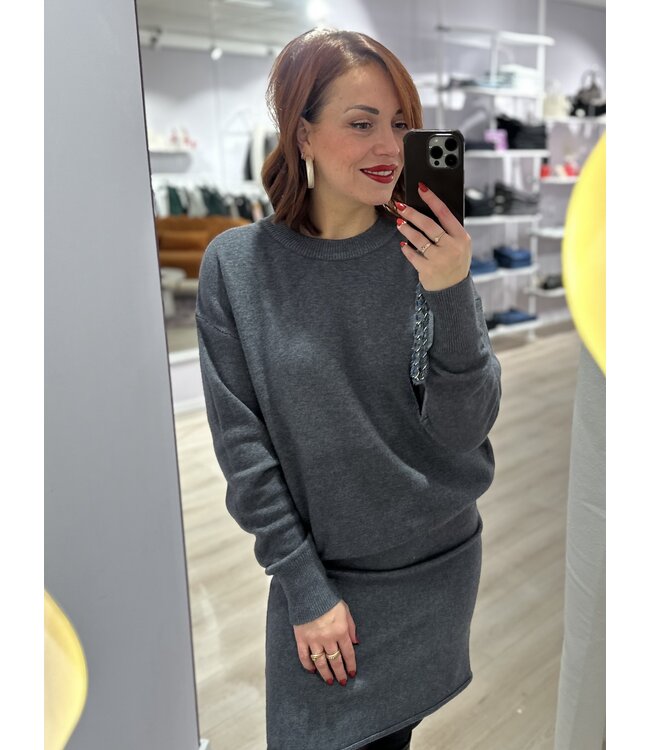 LUCIA - Sweater grey