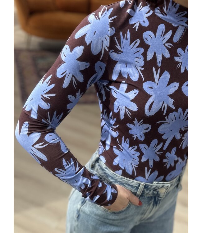 JEFF - Longsleeve bordeaux