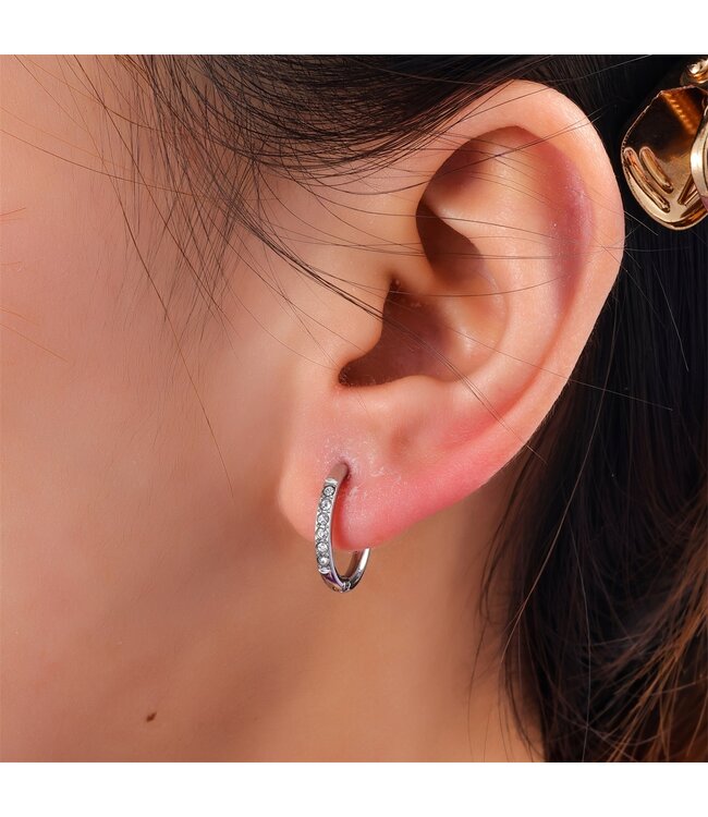 Day&Eve earring sparkle hoop