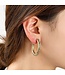Day&Eve earring medium hollow hoop