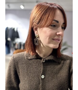 Day&Eve Day&Eve earring oval drop