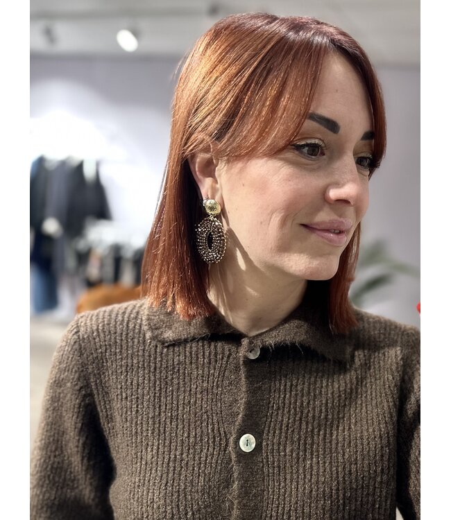 Day&Eve earring oval drop