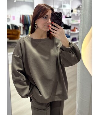 Day&Eve Day&Eve earring threaded beads oval