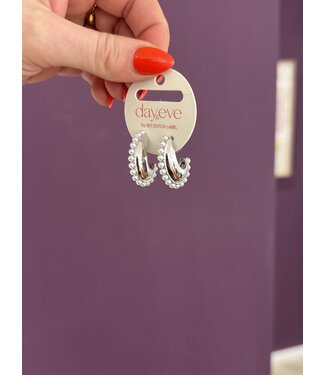 Day&Eve Day&Eve earring pearly drop