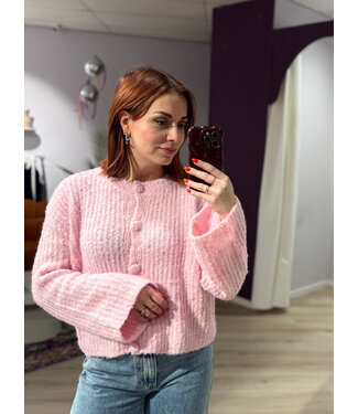 Azzurro BELLA - Cardigan light pink