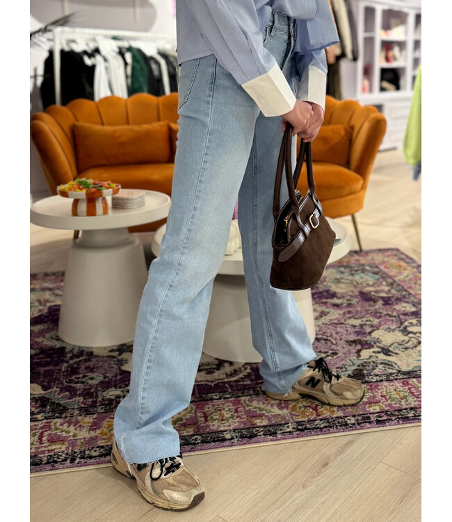 WARNER - Denim tall light blue