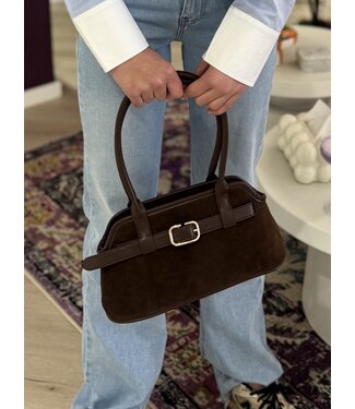 MILANO - Bag suédelook