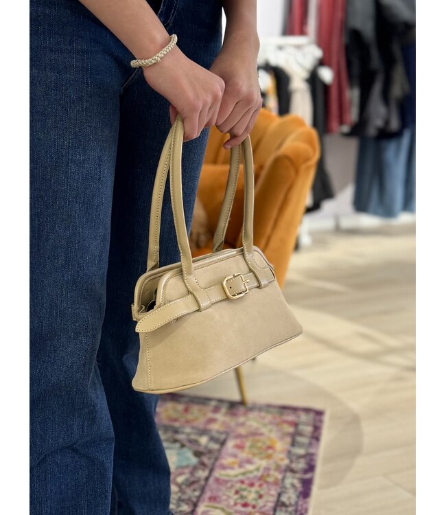 MILANO - Bag suédelook