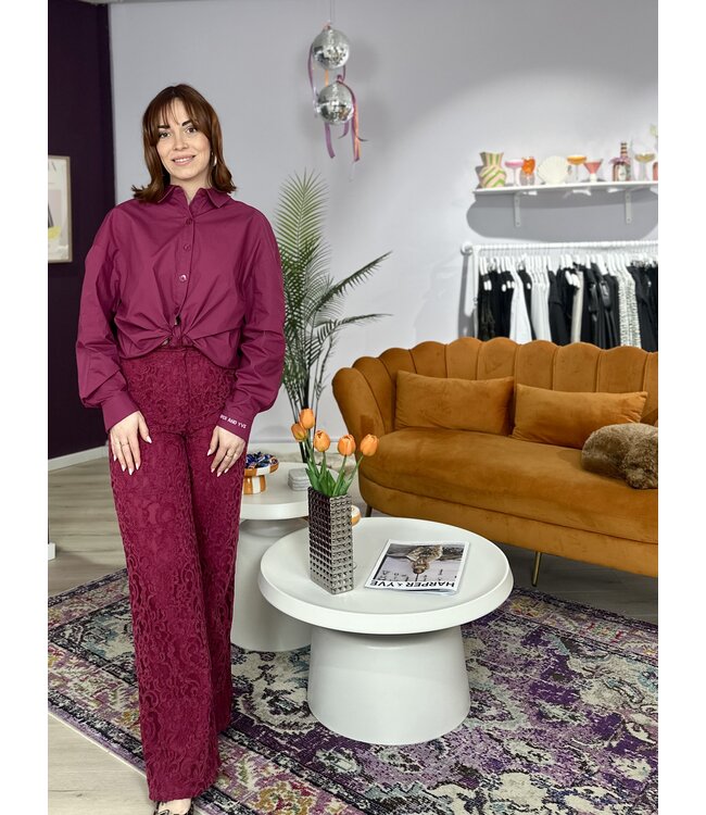 YELENA - Blouse sangria