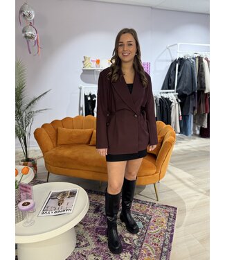 Harper & Yve ANINA - Blazer wine red