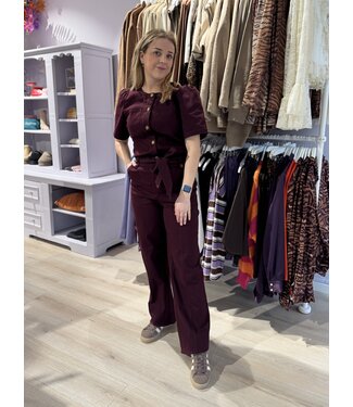 Harper & Yve YAEL - Jumpsuit wine red