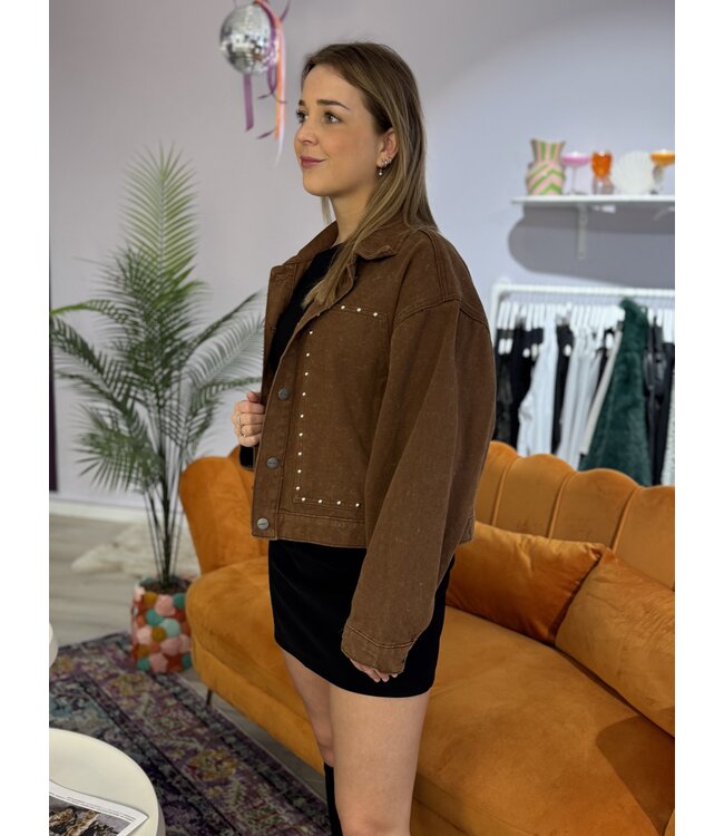 HONNI - Jacket brown
